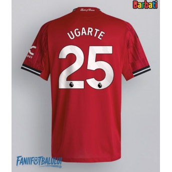 Manchester United Manuel Ugarte #25 Tricou Fotbal Replică 2025-26 Barbati Acasa
